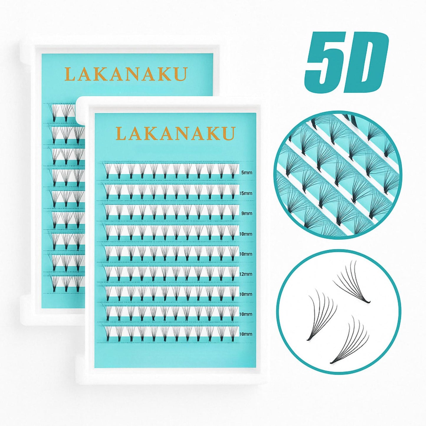 Boîte d’Extensions Cils Pro – Effet Mat Cashmere, Courbe Parfaite - Issa