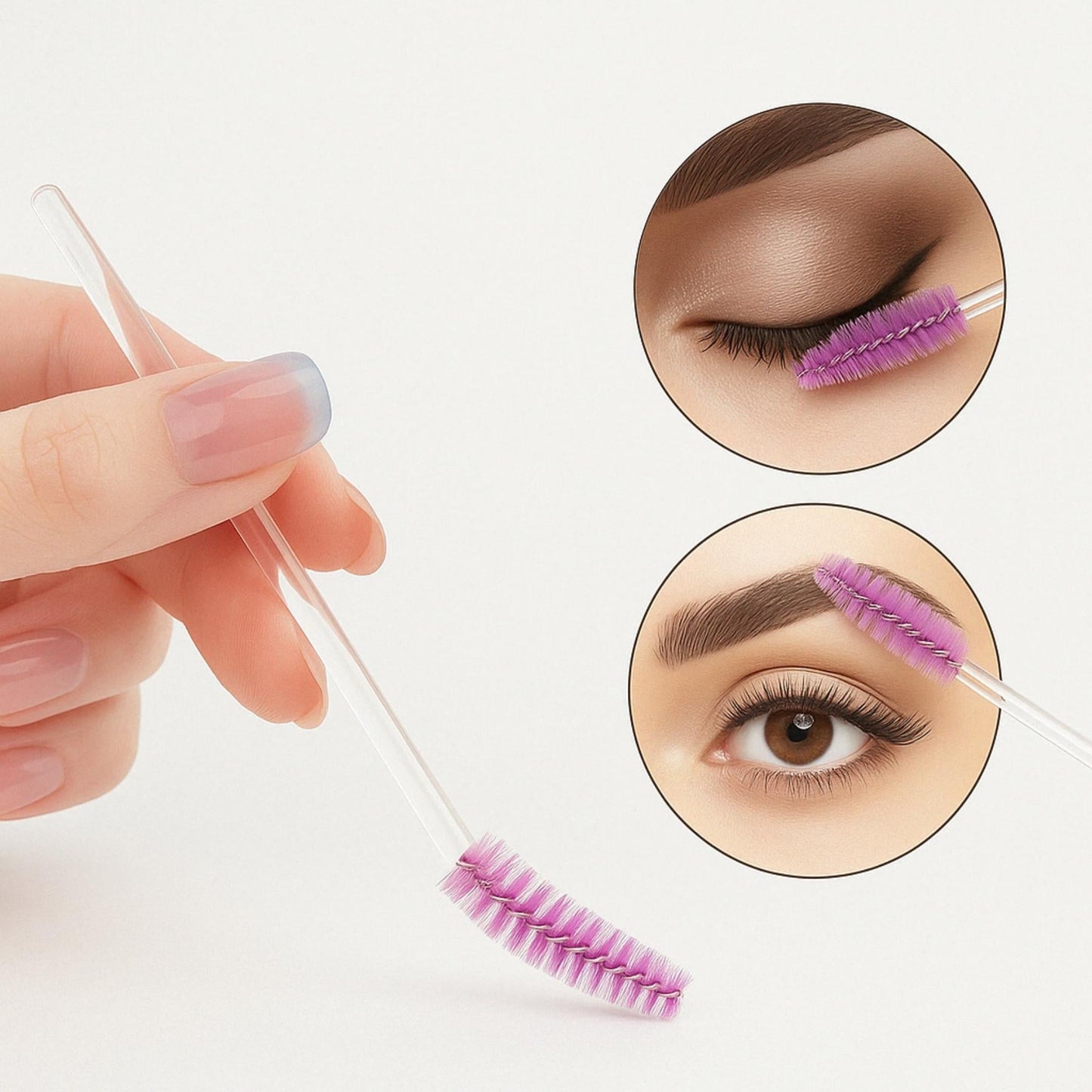 BrowLuxe – Goupillon Précision pour Sourcils Parfaits - Issa